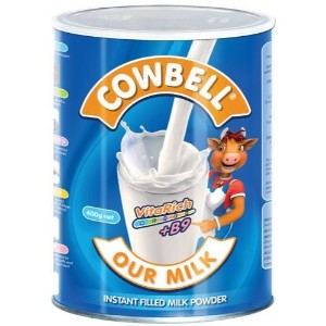 Cowbell Plain Tin Milk Powder - 400g