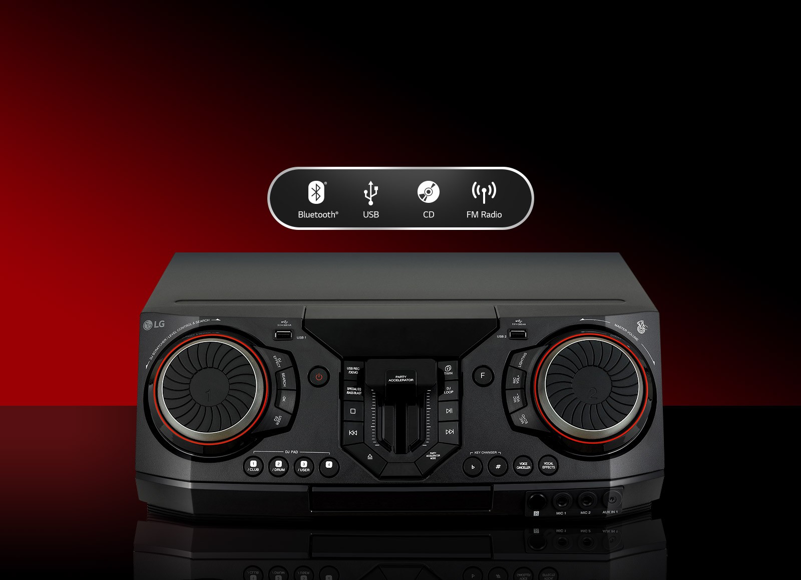LG CL98 3500 Watts Xboom Sound System