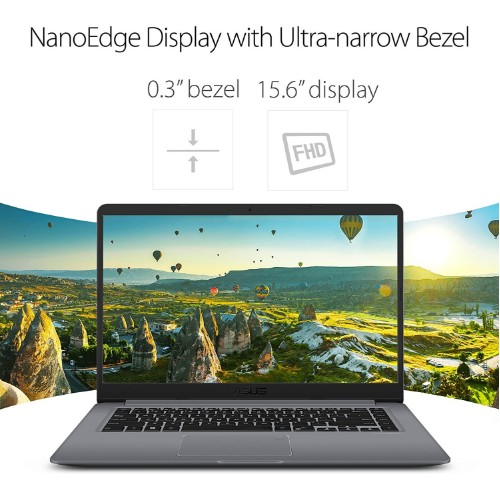 ASUS VivoBook F510UA 15.6 Inches FHD WideView NanoEdge Intel core i5 Laptop
