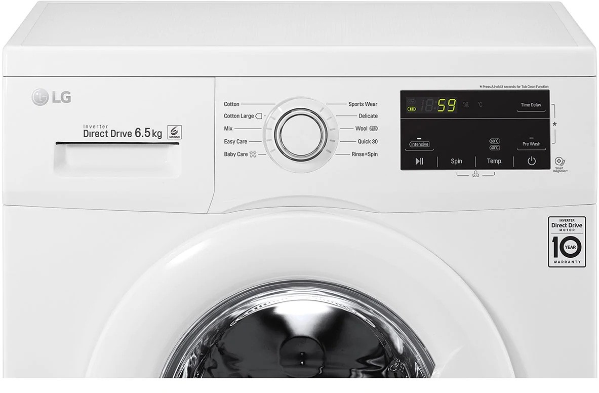 LG FH2J3WDNP0 6.5kg Fully Automatic Front Load Washing Machine