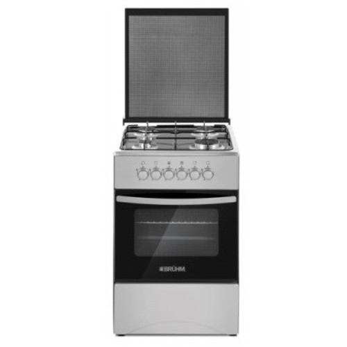 Bruhm BGC-5540G2 4 Burner 50 x 50cm Gas Stove with Oven and Grill