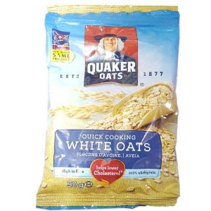 Quaker White Oats - 50g