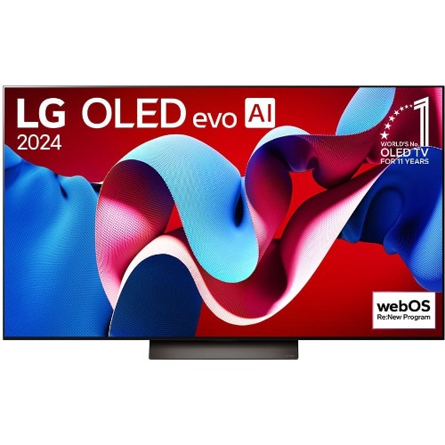 LG OLED55C46LA 55 Inch OLED evo C4 4K Smart TV AI Magic remote Dolby Vision webOS24 2024