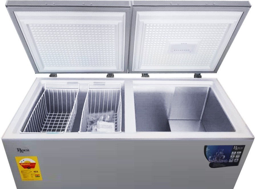 ROCH RCF550G 455 Litres Double Door Chest Freezer