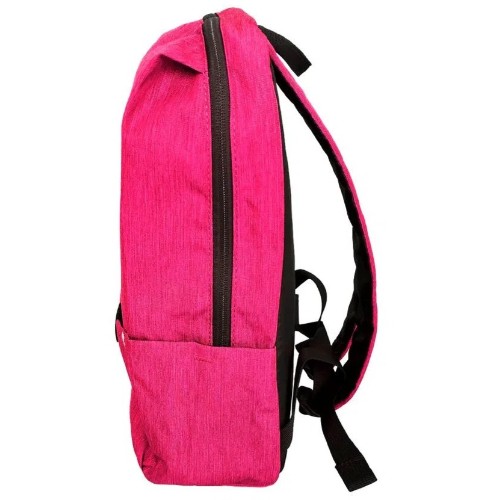 Mi Casual Daypack with Splash/Rain Resistant Fabric (Pink)