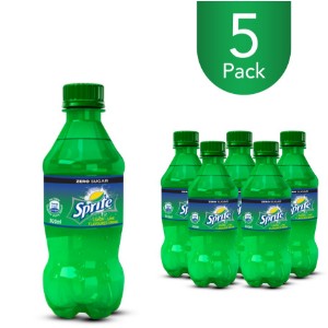 Sprite Zero Sugar 300ml Bottle Drink (5 Pack)