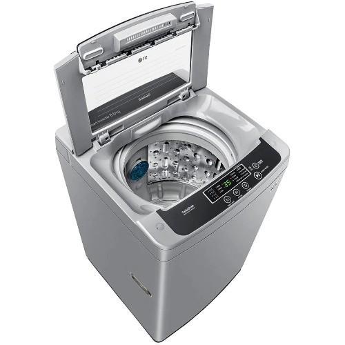 LG T8585NDHV 8kg Smart Inverter Fully Automatic Top Load Washing Machine (Silver)