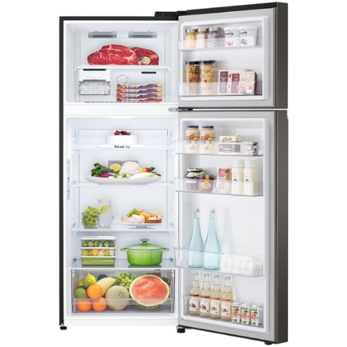 LG GN-B392PXGB 395 Litres Top Freezer Refrigerator ,Smart Inverter Compressor ,LinearCooling