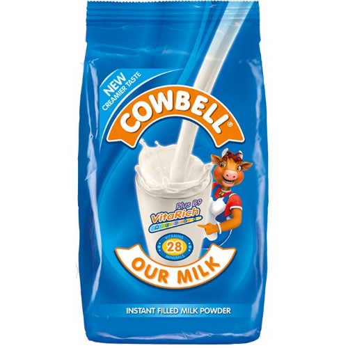 Cowbell Plain Powdered Milk Sachet - 400g