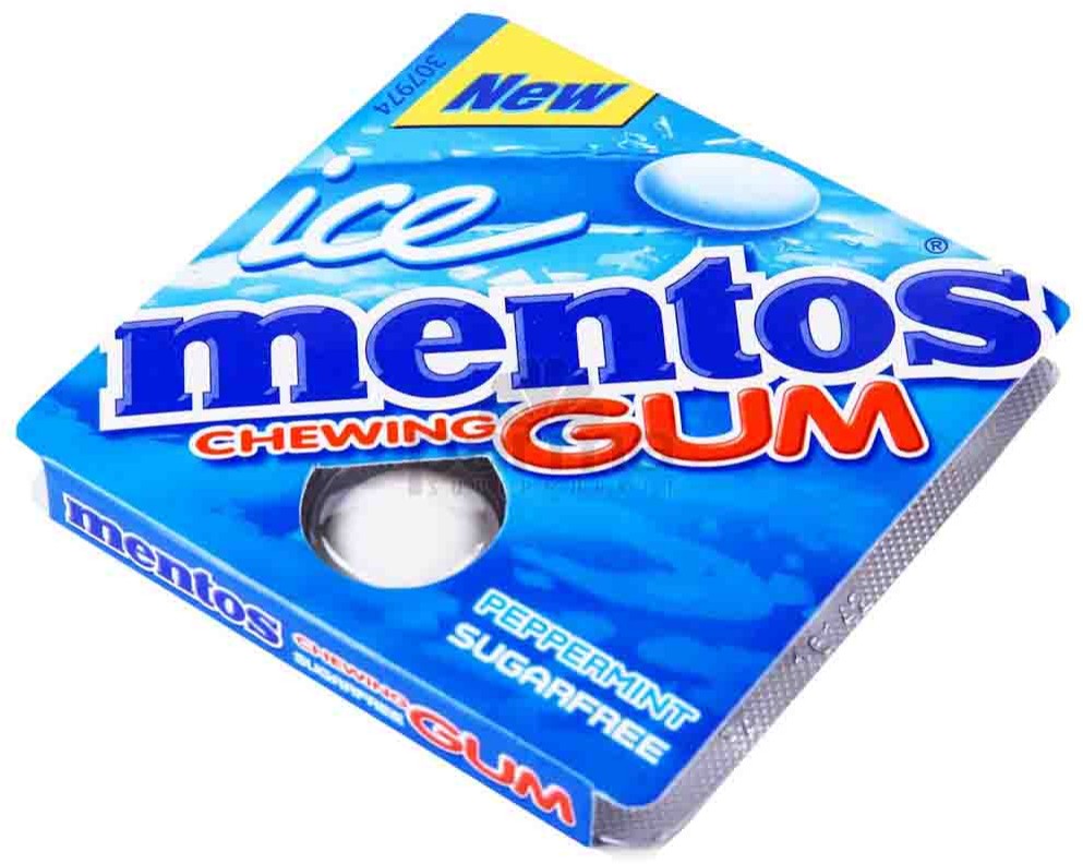 Mentos Peppermint Ice Chewing Gum Gums Cedishop