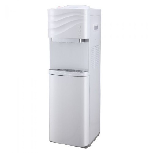 Nasco YL1631S-W 16 Litres 3 Taps Water Dispenser with Fridge Cabinet - White