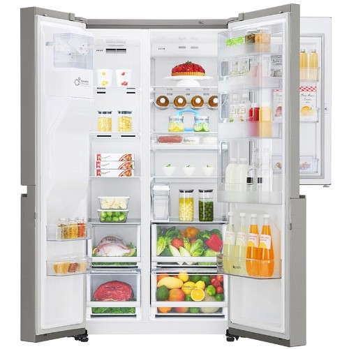 LG GC-J337CSAL 869 Litres Mega Side-By-Side, Door-In-Door Refrigerator with Water Dispenser