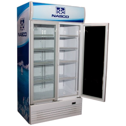 Nasco NASD1-1000-2DR 782 Litres Display Refrigerator