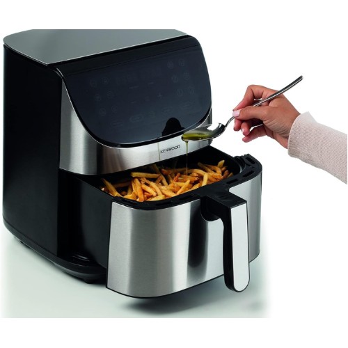 Kenwood HFM80 7 Litre Digital Display Air Fryer(Black and Silver)