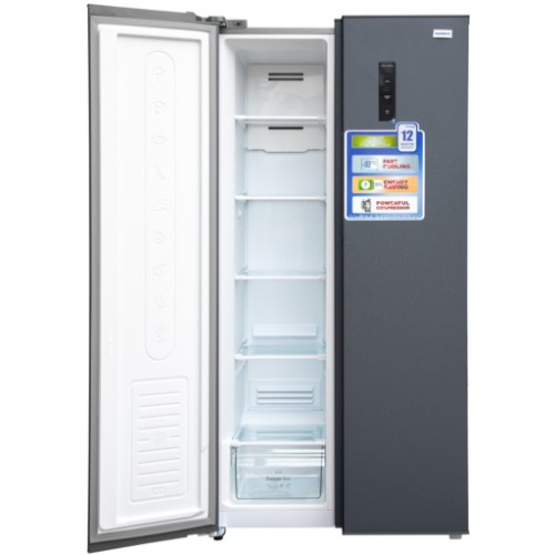 Nasco NASF2-66.1FF 400 Litres Side-By-Side Refrigerator