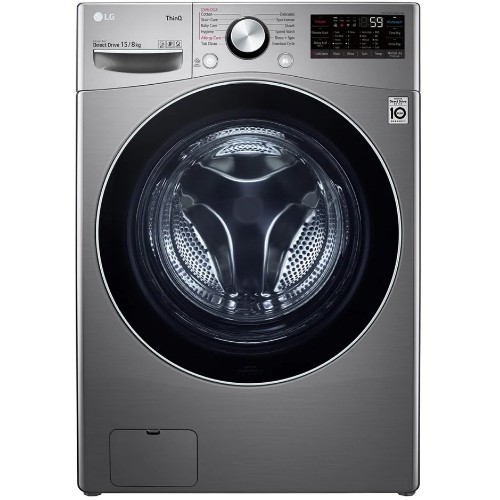 LG F0L9DGP2S 15kg Fully Automatic Front Load Washing Machine with 8kg Built-in Dryer