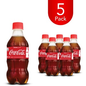 Coca-Cola Classic 300ml Bottle Drink (5 Pack)