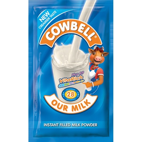 Cowbell Plain Powdered Milk - 26g (10 Sachets)