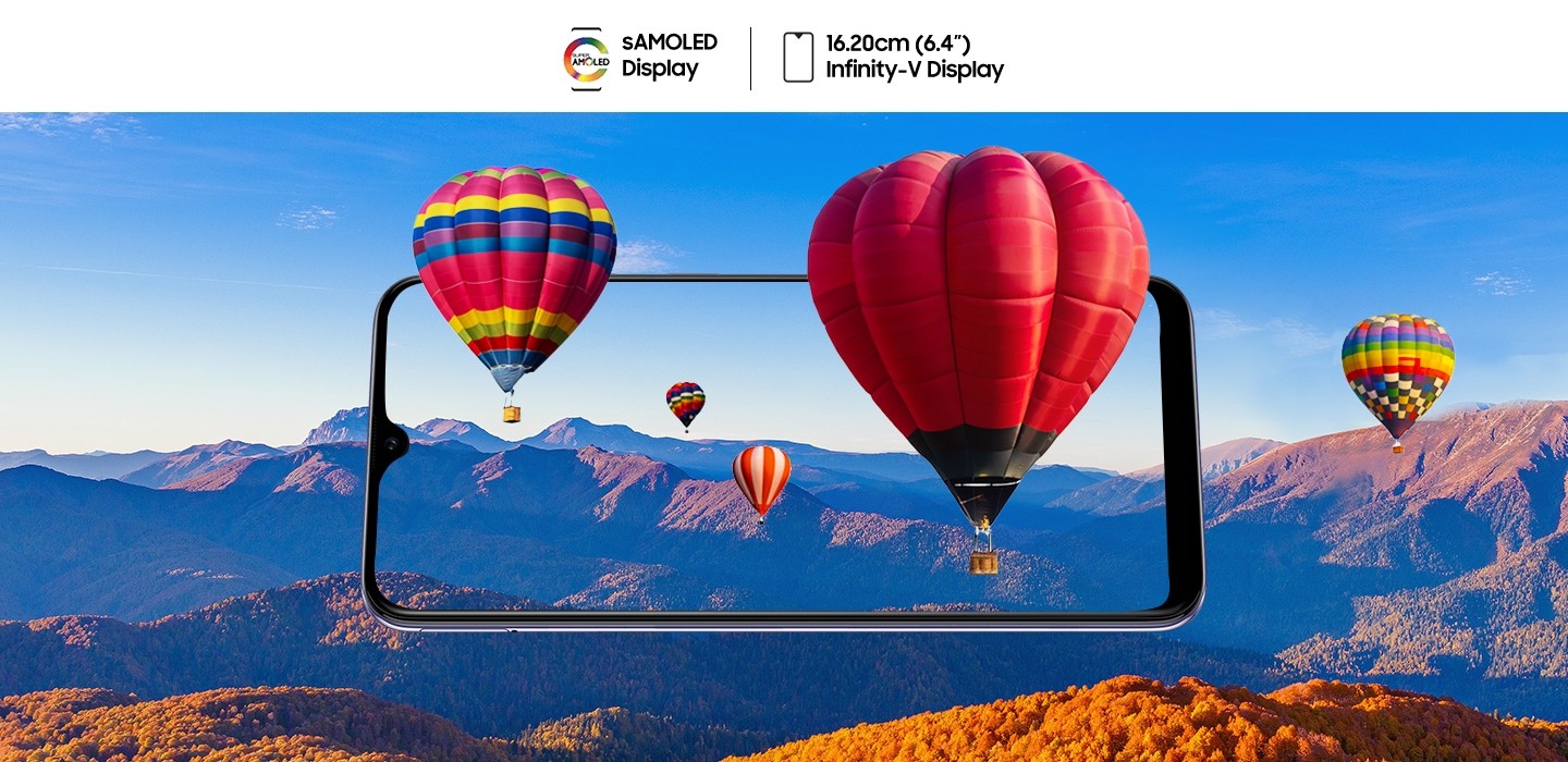 galaxy a10 display