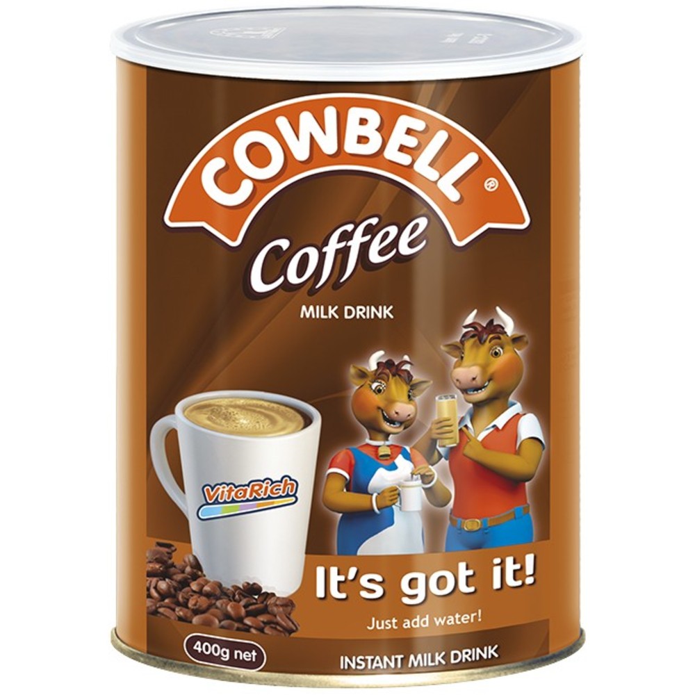 Cowbell Coffee Milk Drink Tin 400g