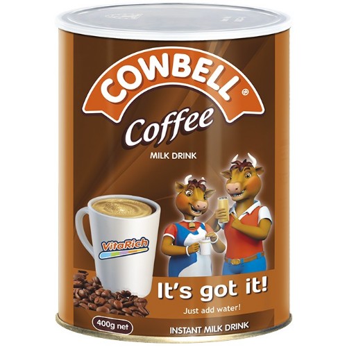 Cowbell Coffee Milk Drink Tin - 400g