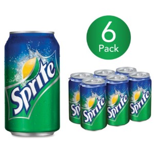 Sprite 330ml Can Drink (6 Pack)