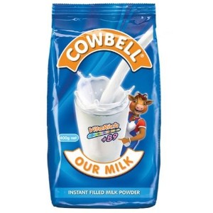 Cowbell Plain Powdered Milk - 400G