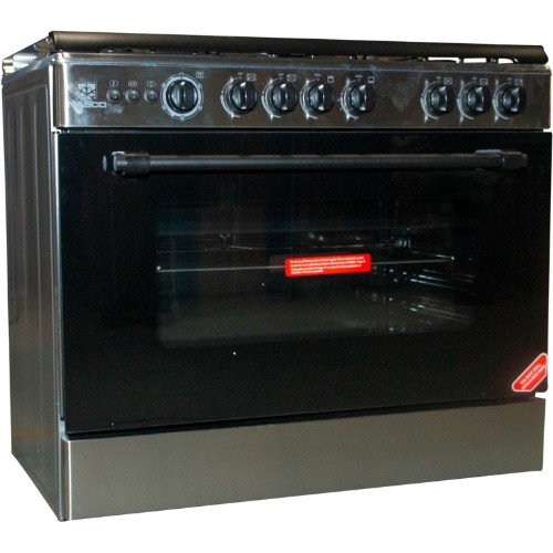 Nasco NASGC-LME90I 5 Burner 90cm×60cm Gas Cooker with Grill