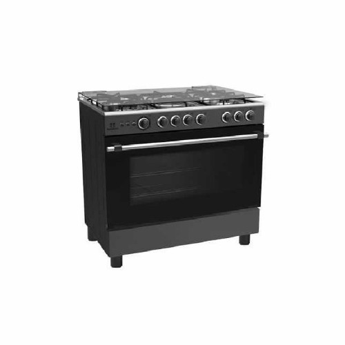 Nasco NASGC-LME90B 5 Burner 90cm×60cm Gas Cooker with Grill