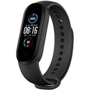 Mi Smart Band 5 Black with Real Time 24-hour Heart Rate Monitoring