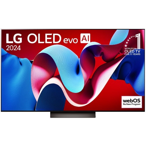 LG OLED65C46LA 65 Inch OLED evo C4 4K Smart TV AI Magic remote Dolby Vision webOS24 2024