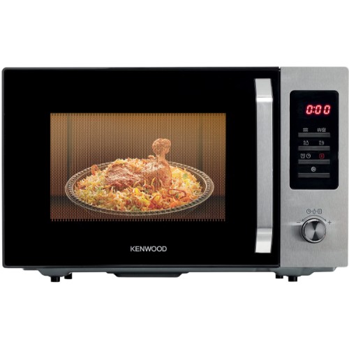 Kenwood MWM30 Digital Display 30 Litres Stainless Steel Black Microwave Oven with Grill