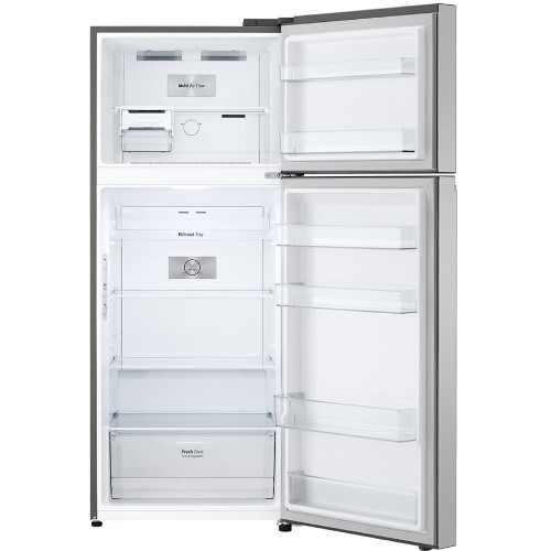 LG GN-B392PLGB 395 Litres Top Freezer Refrigerator, Smart Inverter Compressor , LinearCooling™