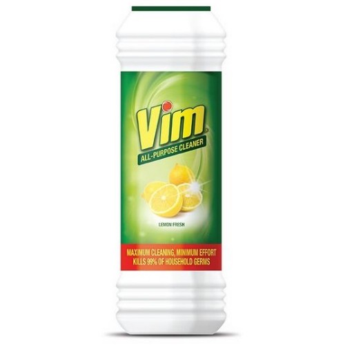 Vim Lemon Fresh Multi-Purpose Abrasive Cleaning Powder 500g, All Purpose  Cleaners, Household Cleaning Agents, Cleaning, Household