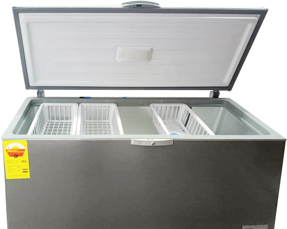 Beko HS530SILVER 445 Litres Chest Freezer