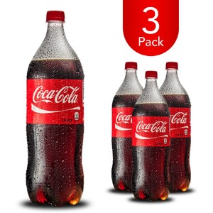 Coca-Cola Classic 1.5 Litres Bottle Drink (3 Pack)
